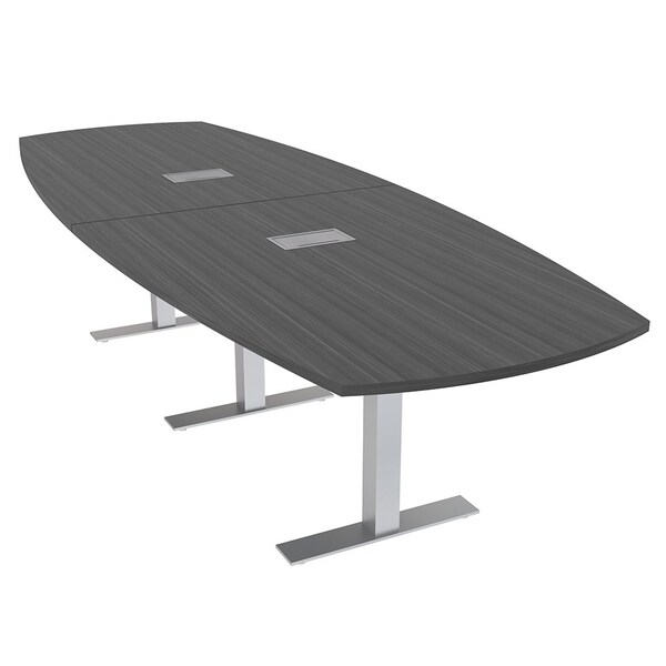 Skutchi Designs 45 in W, 120 in L, 29 in H, Engineered Wood Top, Grey HAR-ABOT-46X119-T-ELEC-ASIANNIGHT - main